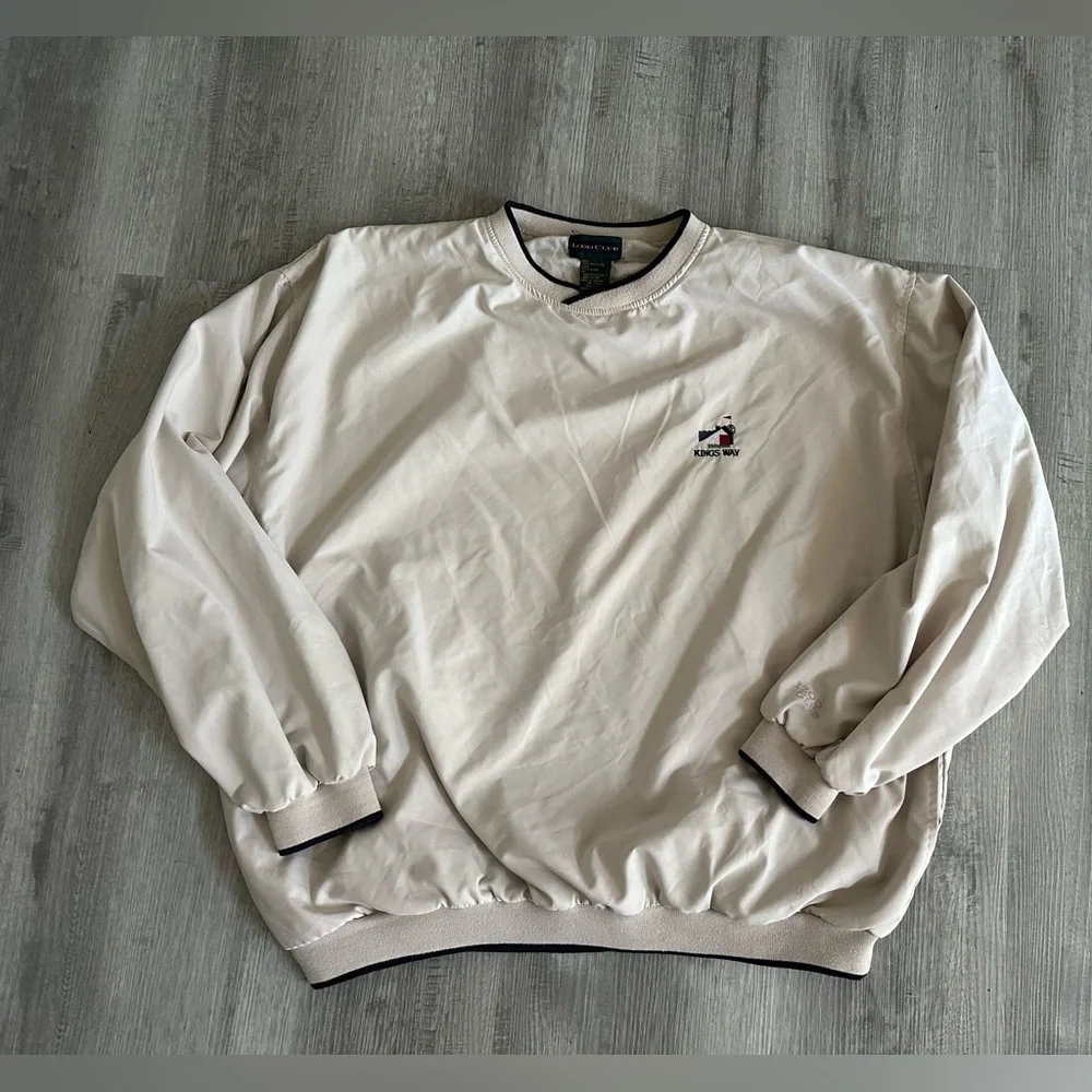 Vintage YZOD CIUB Sz XL pull over crewneck  outdoor golf ⛳️
